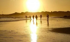 Fishing at Franskraal